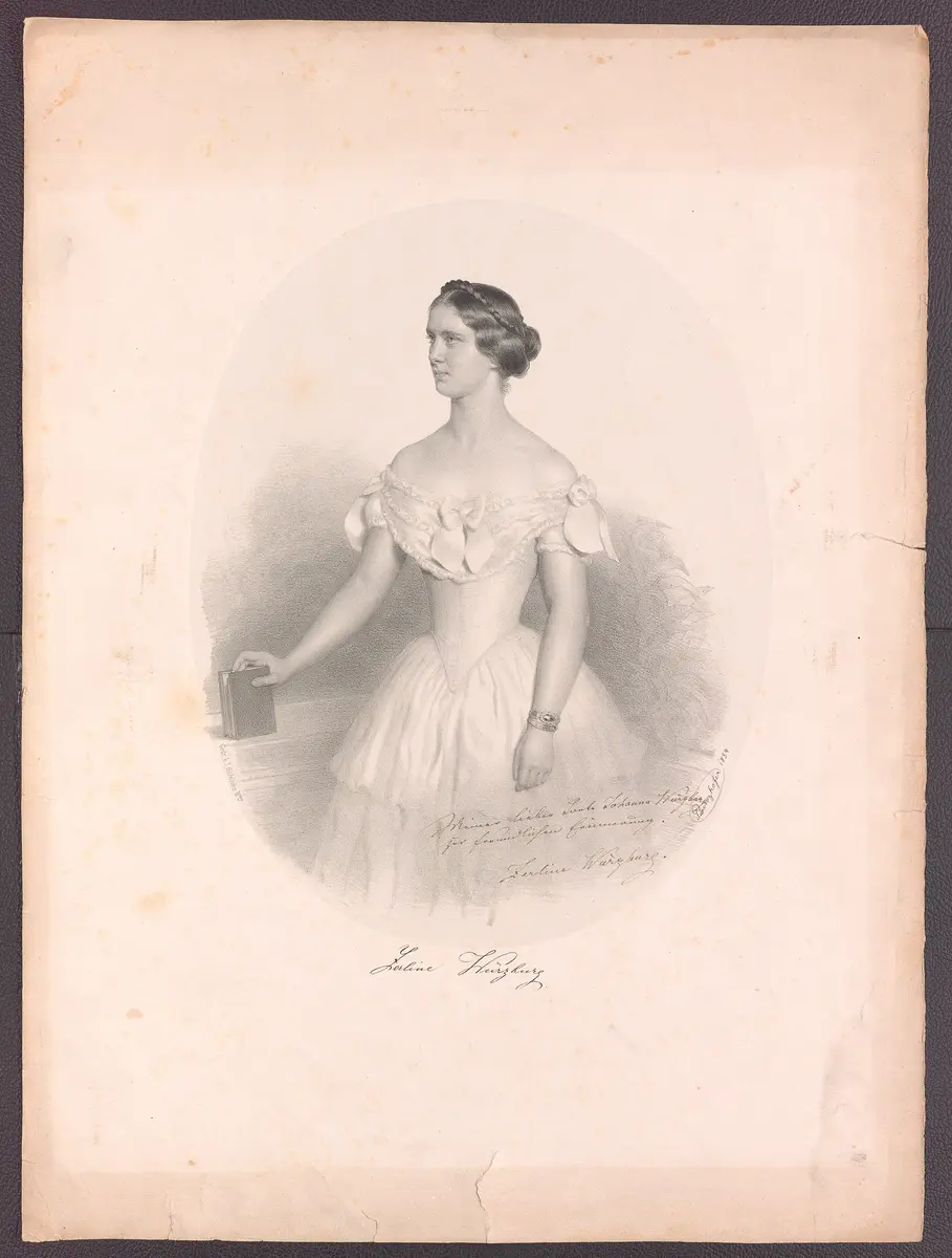 Zerline Gabillon, Titel in Vorlageform: Zerline Würzburg