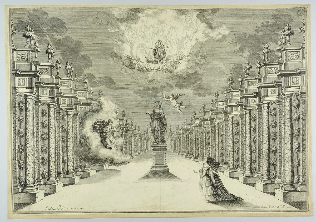 Il fuoco eterno custodito dalle vestali, Titel in Vorlageform: l fuoco eterno custodito dalle Vestali : drama musicale per la felicissima nascita della sereniss: archiduchessa Anna Maria [...], Alternativtitel: Das vestalische ewige Feür