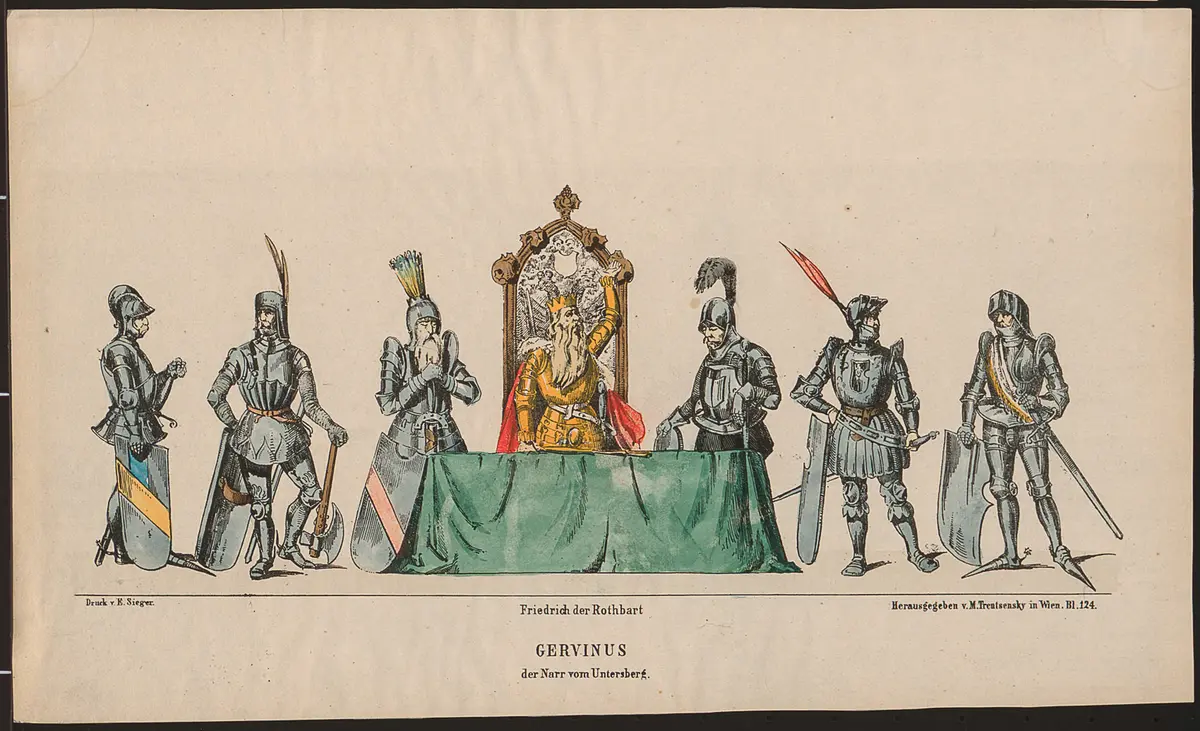 Gervinus - der Narr vom Untersberg, Titel der Serie: Trentsensky-Bogen, Titel der Serie: Großes Theater