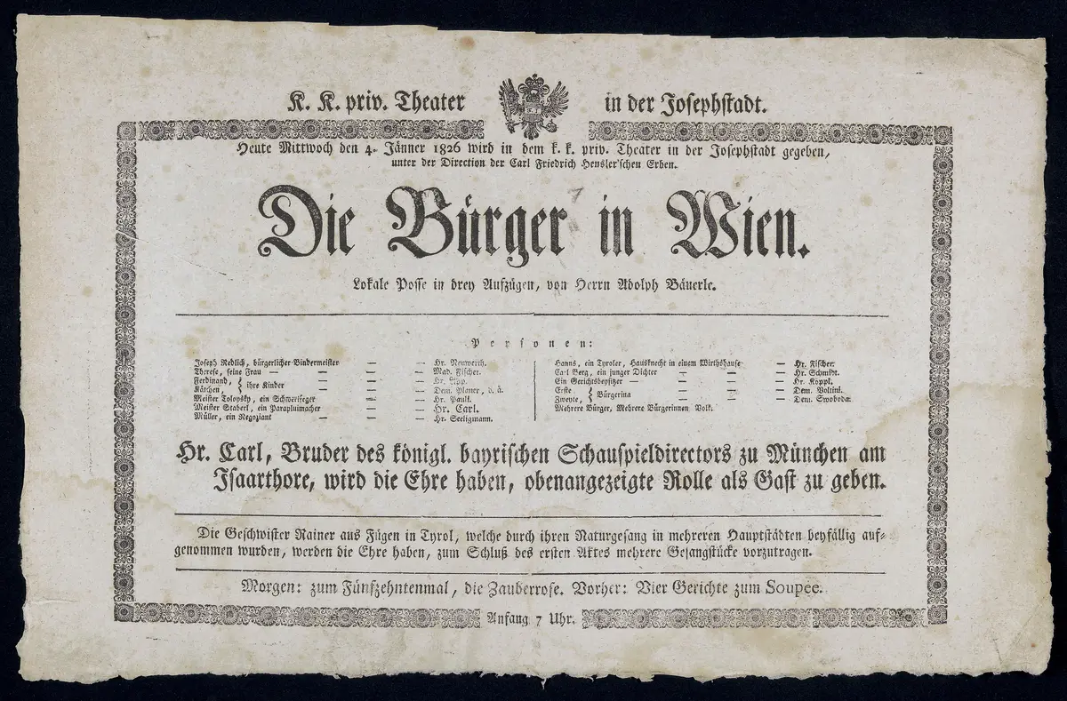 Die Bürger in Wien