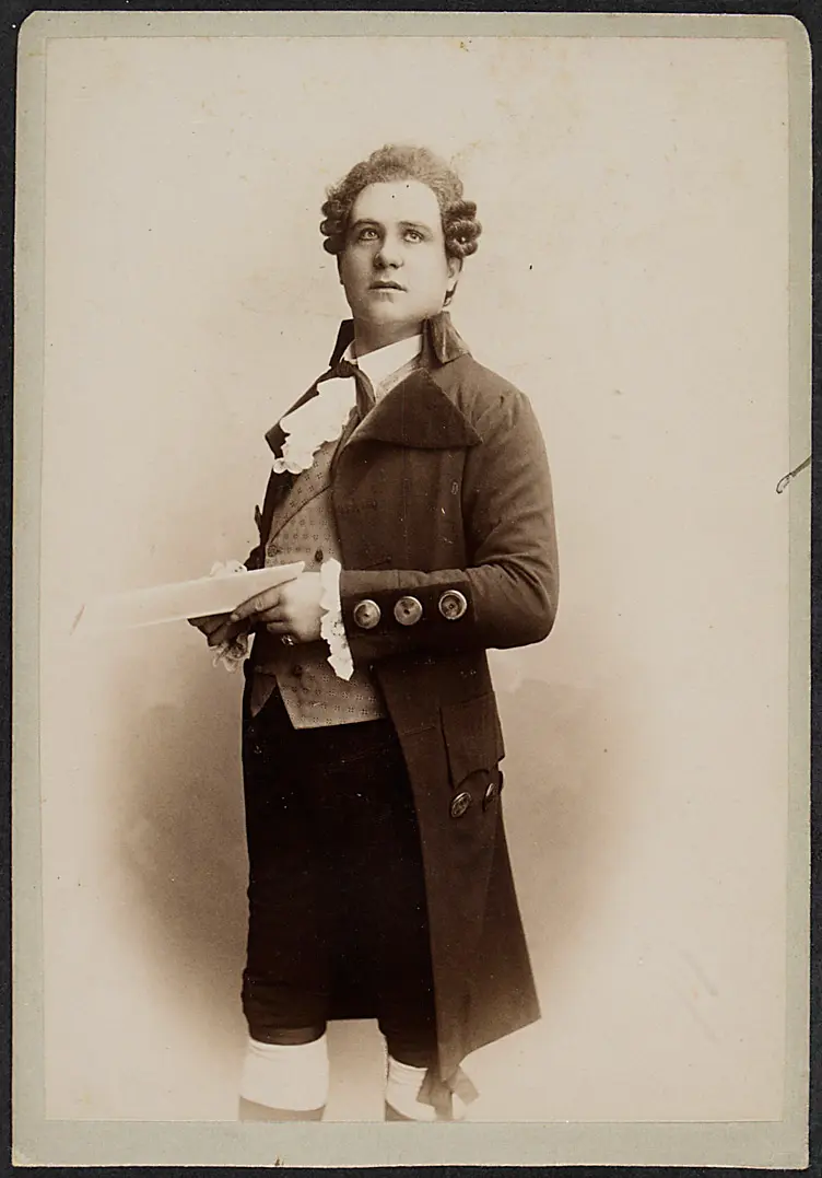 Franz Naval, Verweis auf Stücktitel: Werther