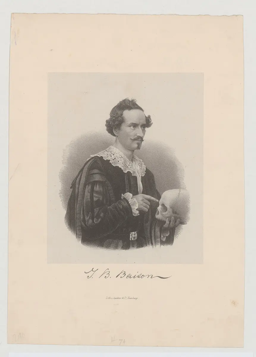 Jean Baptist Baison, Verweis auf Stücktitel: Hamlet