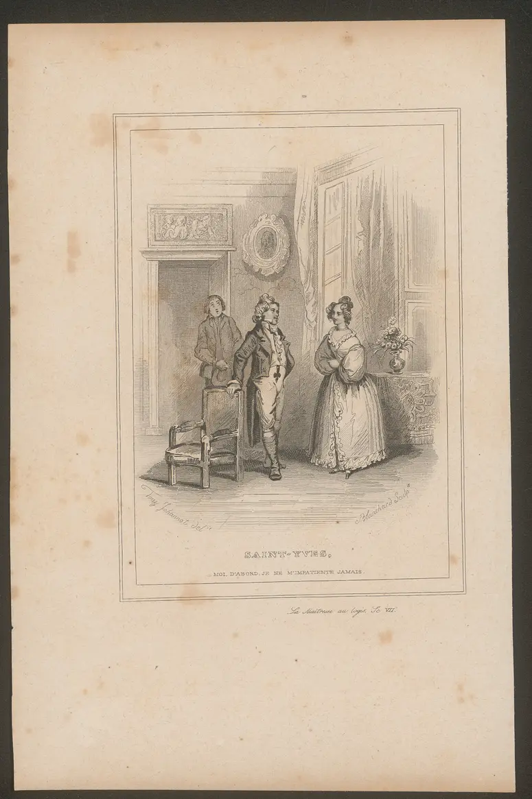 La maitresse au logis