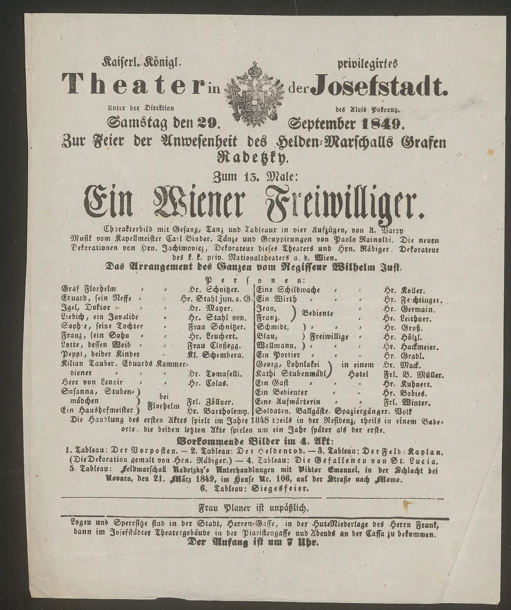 Ein Wiener Freiwilliger