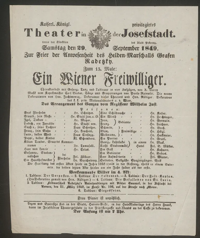 Ein Wiener Freiwilliger