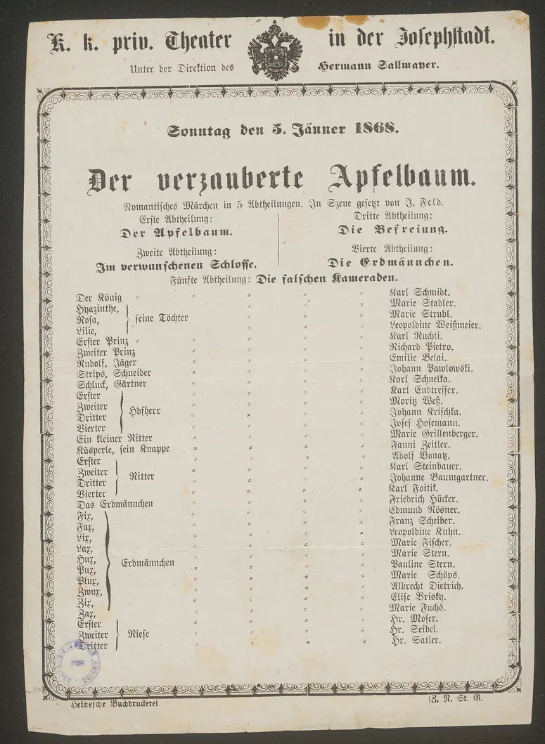 Der verzauberte Apfelbaum