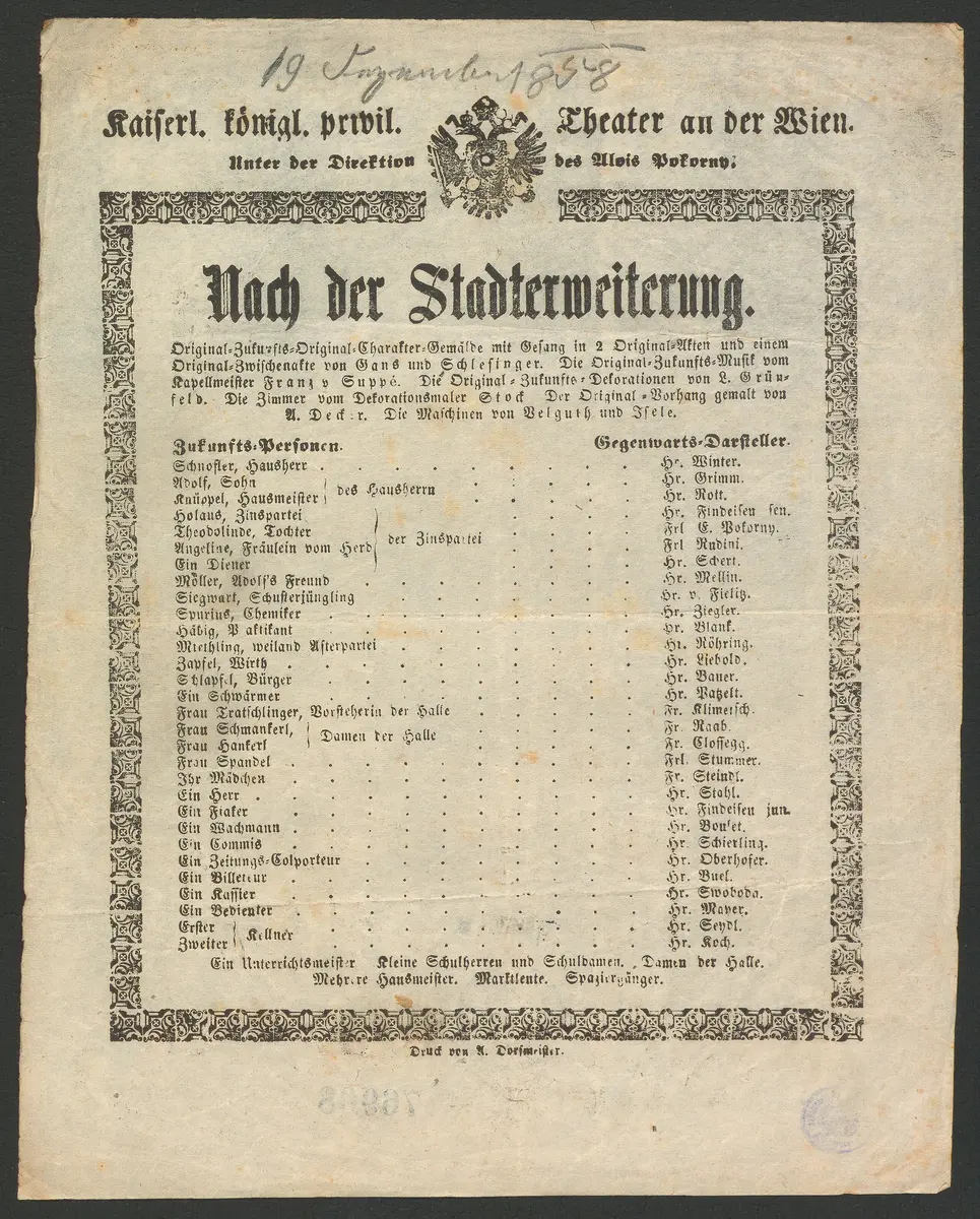 Nach der Stadterweiterung