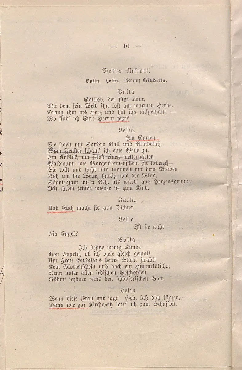 Die Zwillingsschwester.