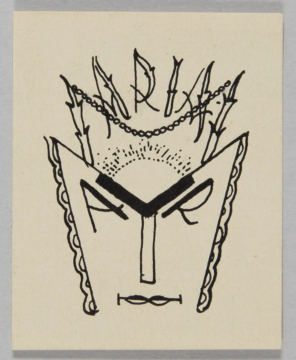 Exlibris Maria Mayr