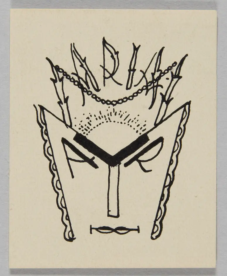 Exlibris Maria Mayr