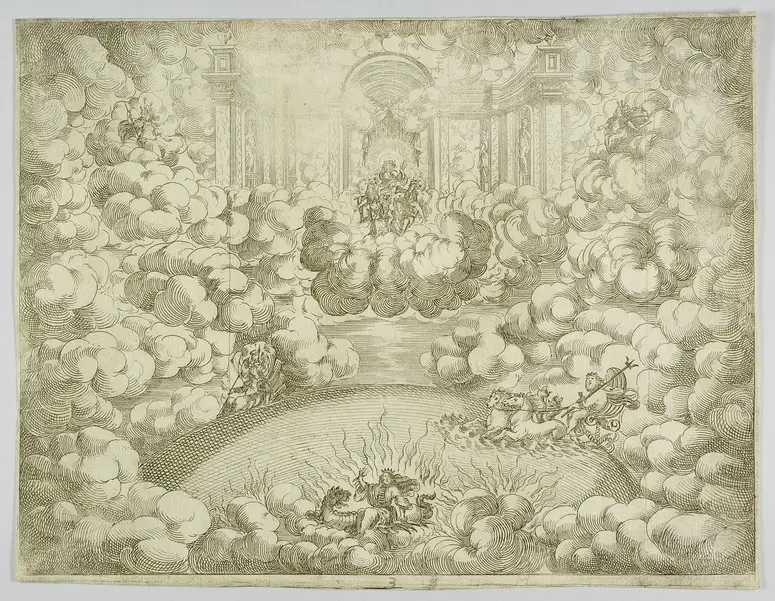 Ercole in Tebe, Titel in Vorlageform: Ercole In Tebe. Festa Teatrale Rappresentata in Firenze Per Le Reali Nozze De' Serenissimi Sposi Cosimo Terzo Principe Di Toscana, E Margherita Aloisa Principessa D'Orleans