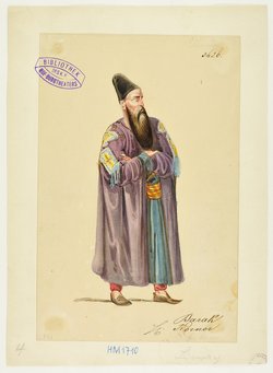 Turandot, Prinzessin von China, Suchtitel: Turandot, Titel der Serie: Figurinen des k.k. Hof-Burgtheaters