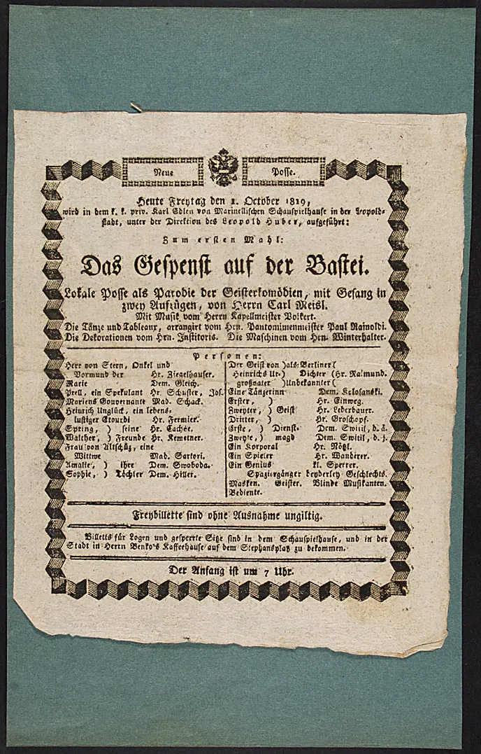 Das Gespenst auf der Bastei