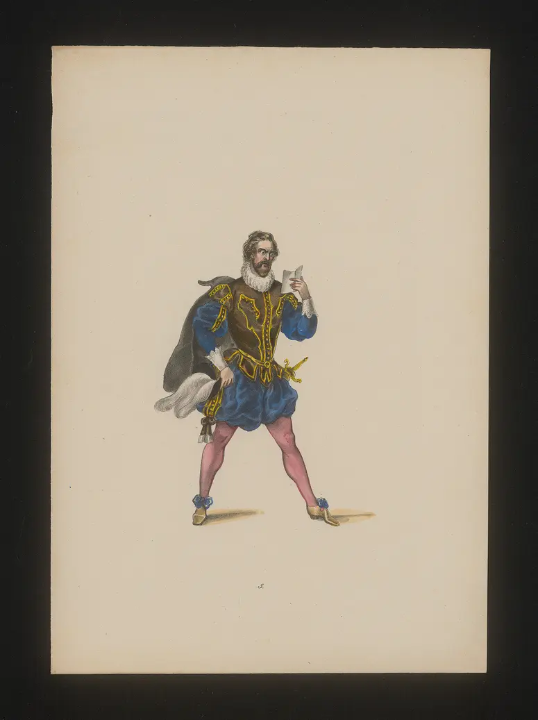 Marie von Medicis, Titel der Serie: Neue Costume-Sammlung verschiedener Zeiten und Nationen