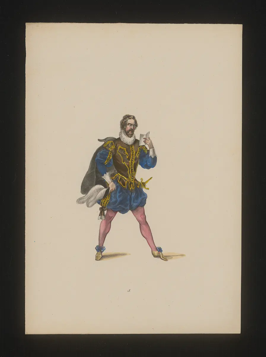 Marie von Medicis, Titel der Serie: Neue Costume-Sammlung verschiedener Zeiten und Nationen