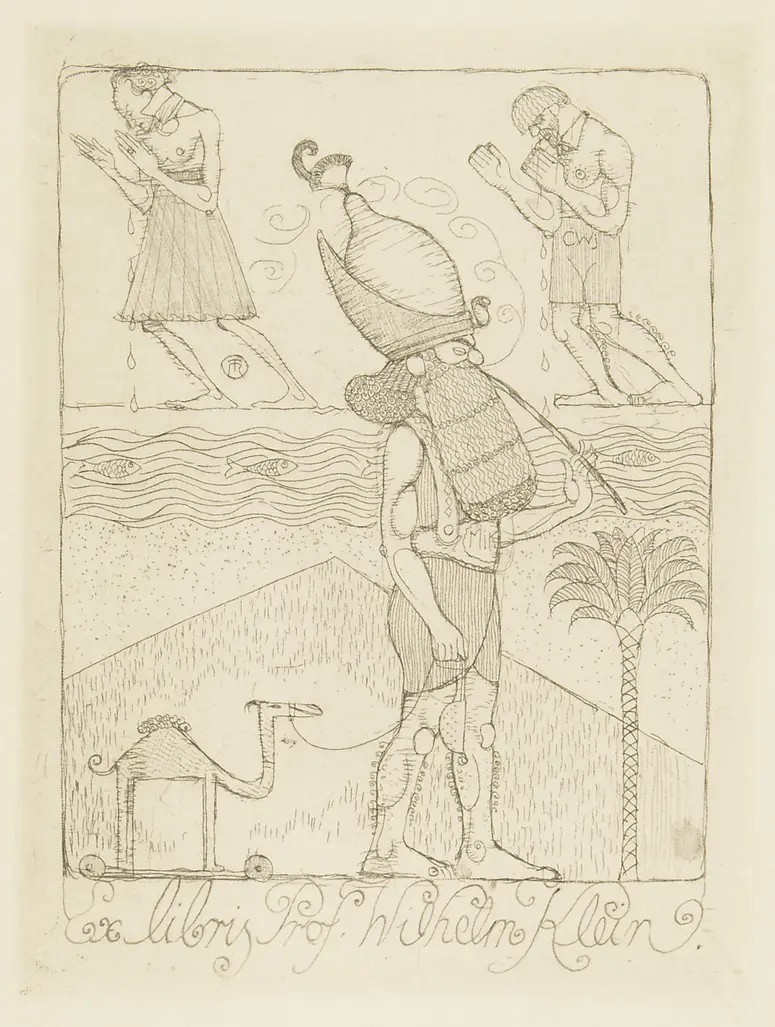 Exlibris Wilhelm Klein