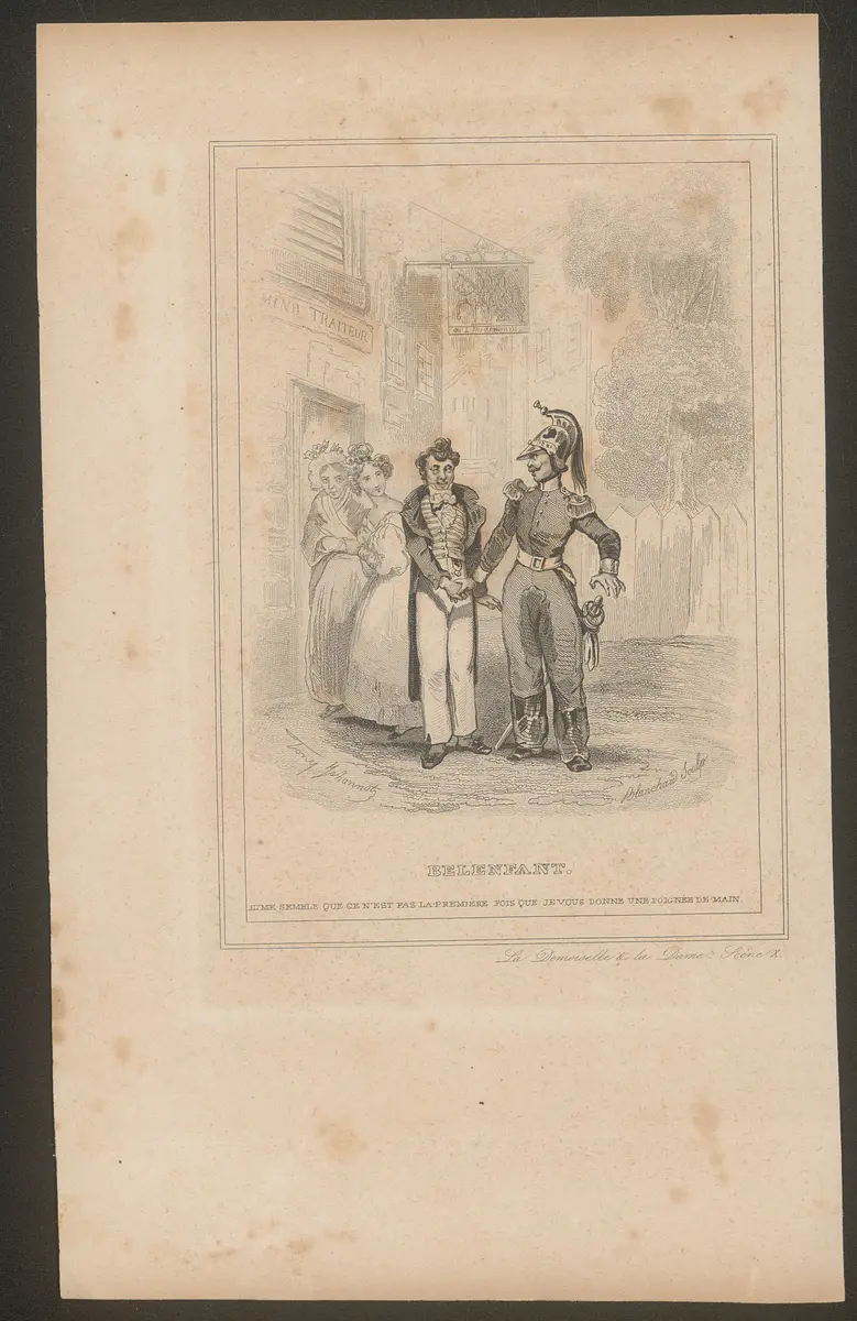 La demoiselle et la dame