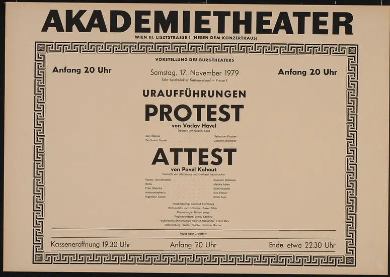 Protest / Attest