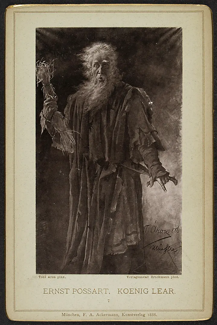 Ernst von Possart, Verweis auf Stücktitel: König Lear