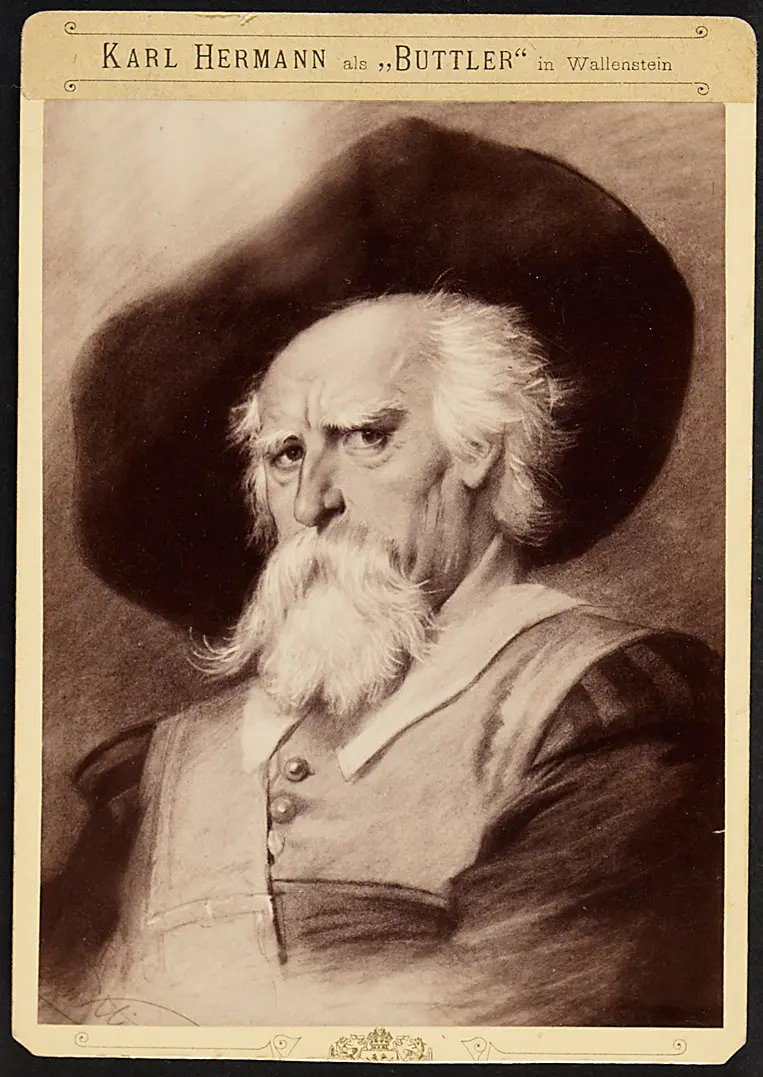 Karl Hermann, Verweis auf Stücktitel: Wallenstein