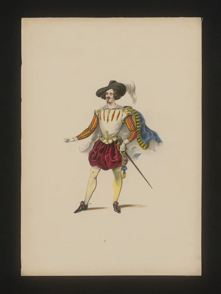Marie von Medicis, Titel der Serie: Neue Costume-Sammlung verschiedener Zeiten und Nationen