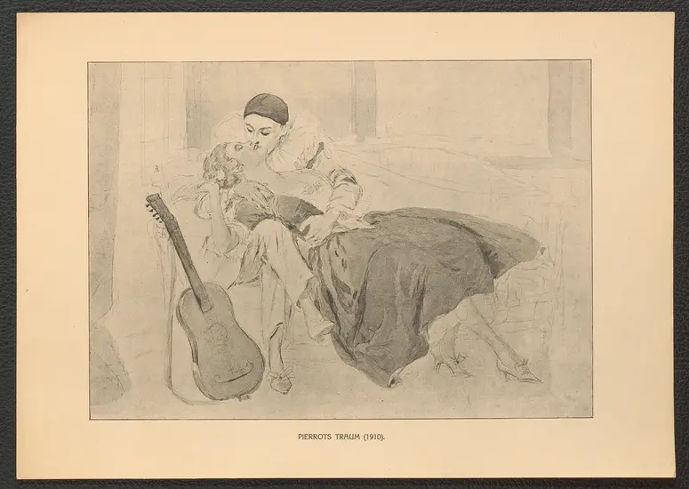 Pierrots Traum. (1910), Titel der Serie: Theo Zasche's Lachendes Wien