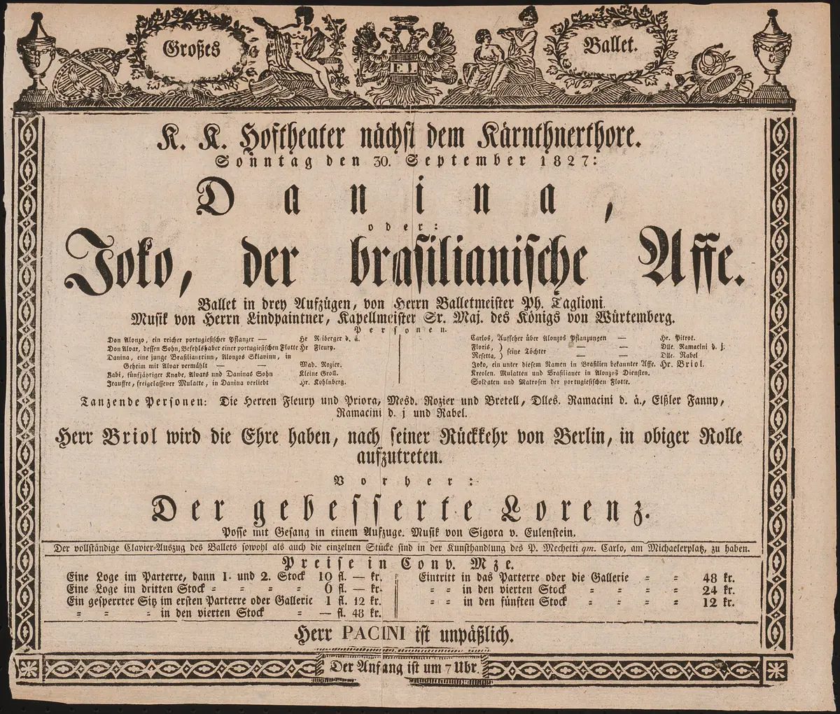 Danina oder Joko der brasilianische Affe, Der gebesserte Lorenz