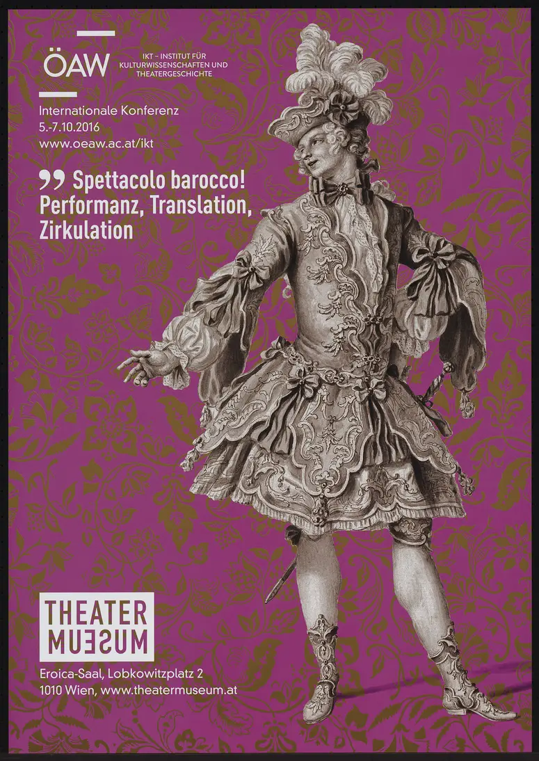 Spettacolo barocco! Performanz, Translation, Zirkulation