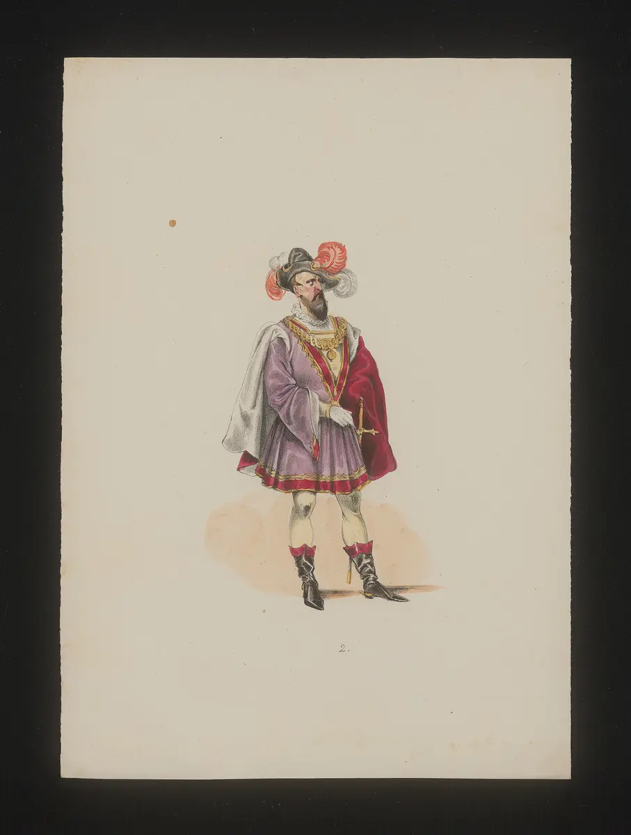 Sampiero, Titel der Serie: Neue Costume-Sammlung verschiedener Zeiten und Nationen