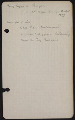 Skizzenbuch I / Österreich I