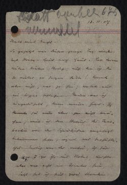 Aufzeichnung