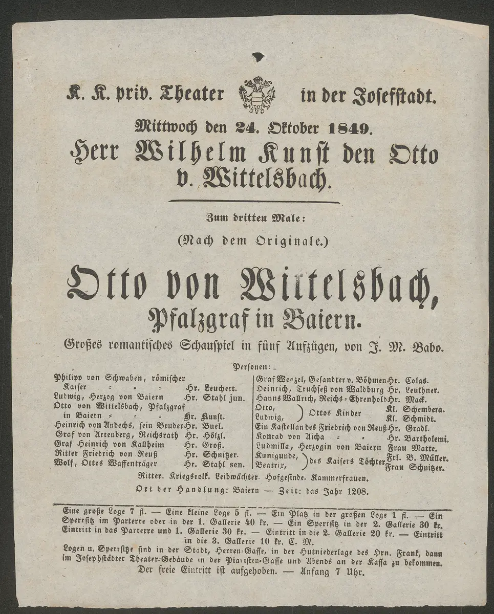 Otto von Wittelsbach, Pfalzgraf in Baiern