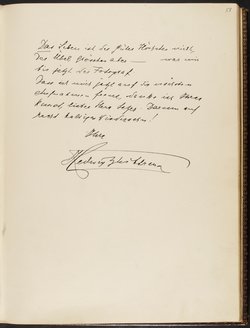 Gästebuch. Atelier Franz-Xaver Setzer, Wien