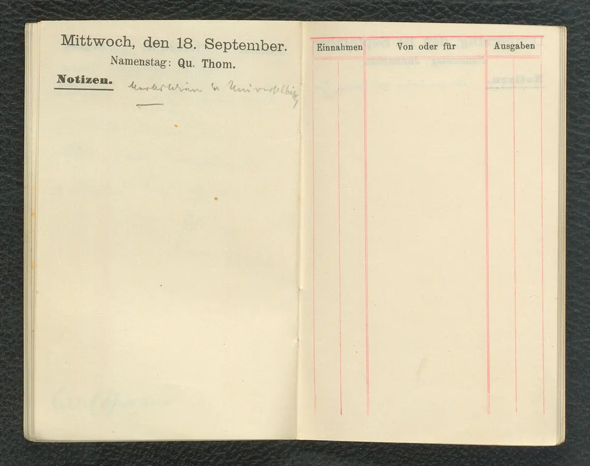 Aufzeichnung