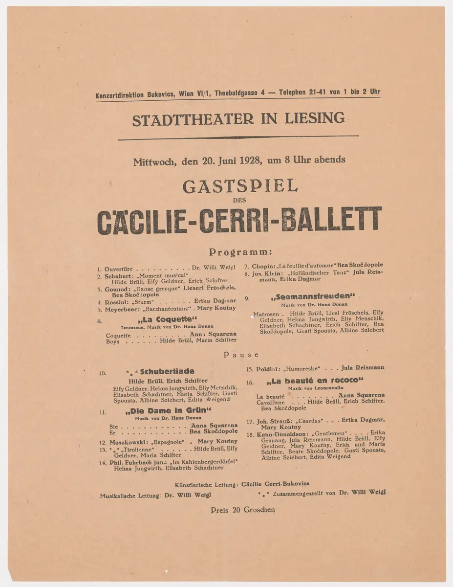 Cäcilie-Cerri-Ballett