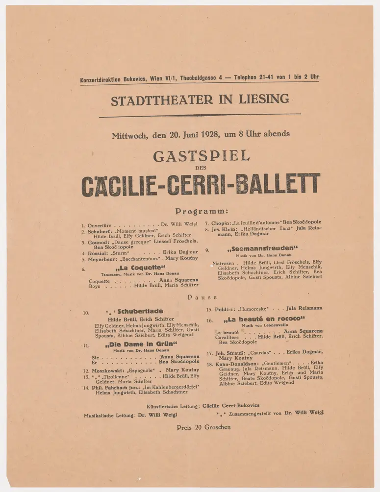 Cäcilie-Cerri-Ballett