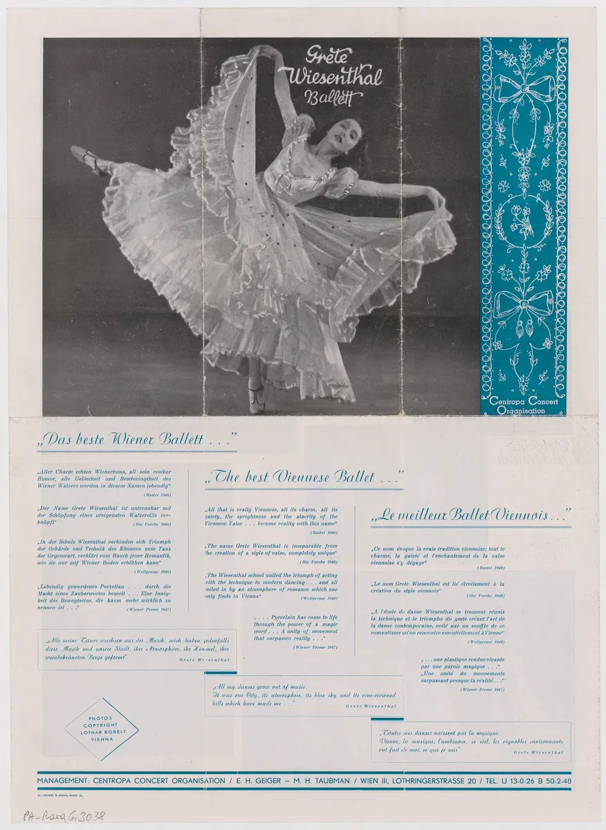 Ballett Grete Wiesenthal