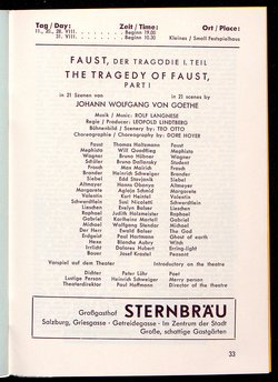 Salzburger Festspiele 1964, Titel in Vorlageform: Salzburgo Festival 1964, Verweis auf Stücktitel: Cosi fan tutte, Verweis auf Stücktitel: Figaros Hochzeit, Verweis auf Stücktitel: Lucio Silla, Verweis auf Stücktitel: Die Zauberflöte, Verweis auf Stücktitel: Ariadne auf Naxos, Verweis auf Stücktitel: Elektra, Verweis auf Stücktitel: Der Rosenkavalier, Verweis auf Stücktitel: Macbeth, Verweis auf Stücktitel: Jedermann, Verweis auf Stücktitel: Faust, Verweis auf Stücktitel: Die lustigen Weiber von Windsor