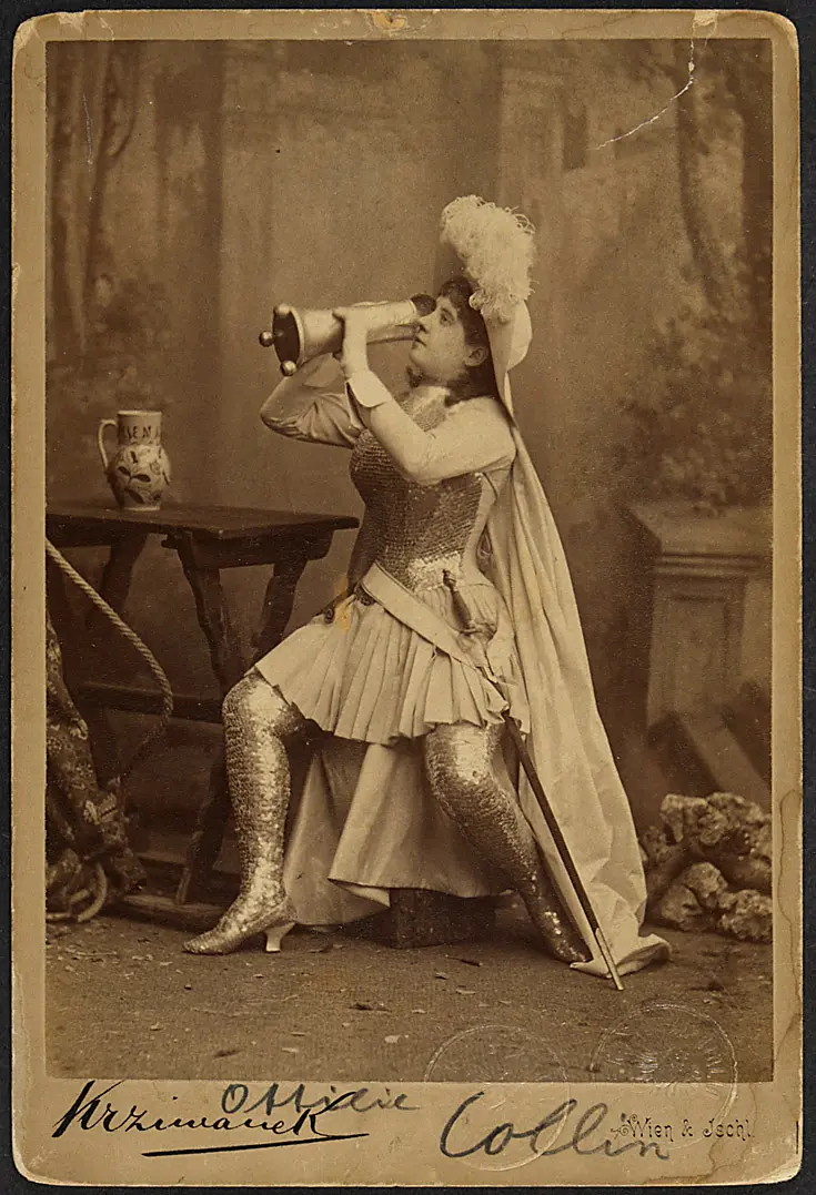 Ottilie Collin, Verweis auf Stücktitel: Der Hofnarr