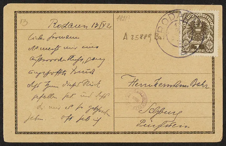 Postkarte