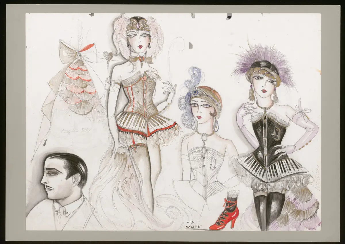 Die lustige Witwe, The Merry Widow