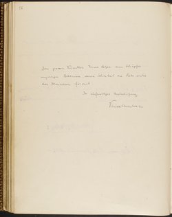 Gästebuch. Atelier Franz-Xaver Setzer, Wien