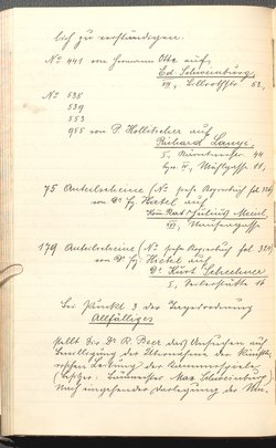 Protokolle der Ausschusssitzungen des Vereines des Deutschen Volkstheaters in Wien