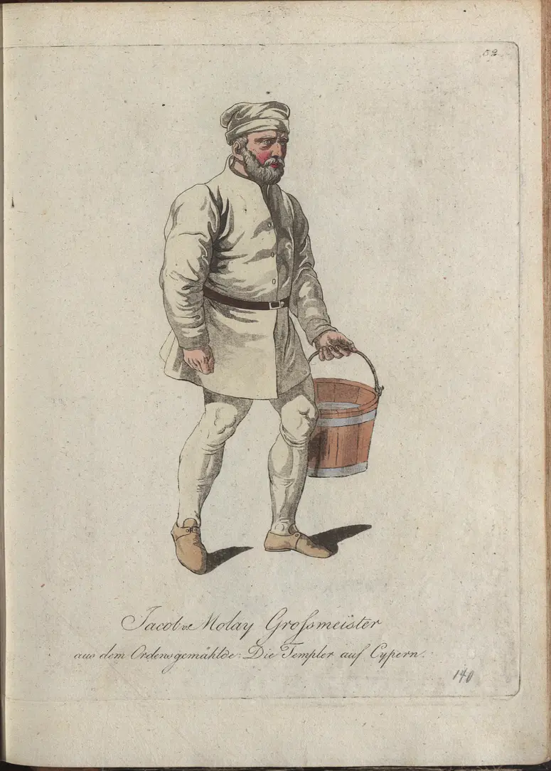 Die Templer auf Cypern, Titel der Serie: Auswahl schöner Costumes für Theater- und Ball-Anzüge