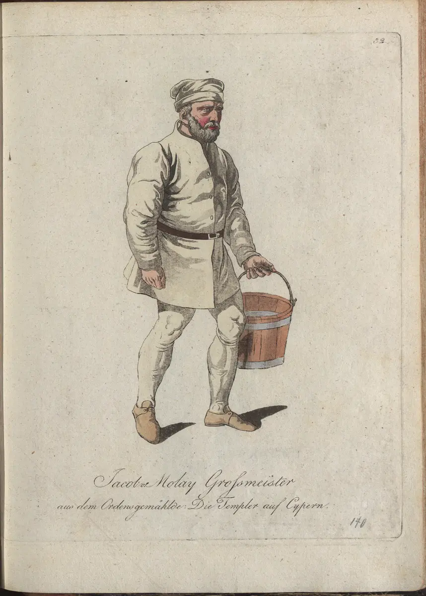 Die Templer auf Cypern, Titel der Serie: Auswahl schöner Costumes für Theater- und Ball-Anzüge