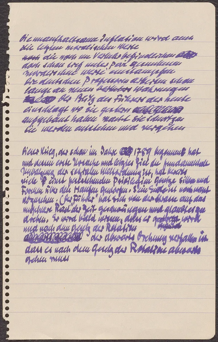 Briefentwurf