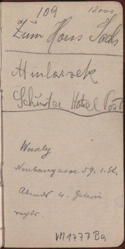 Aufzeichnung