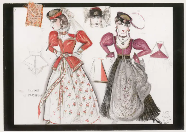 Die lustige Witwe, The Merry Widow