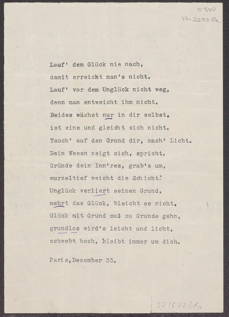 Gedicht
