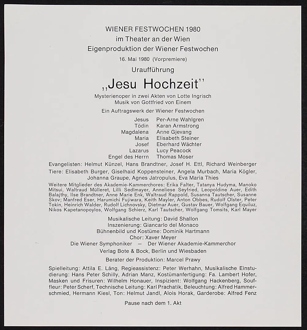 Jesu Hochzeit